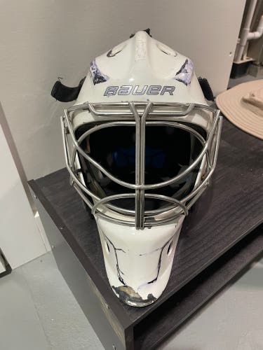 Used Bauer Goalie Mask