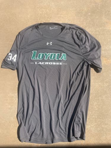 Gray New Men's Under Armour Shirt (New)