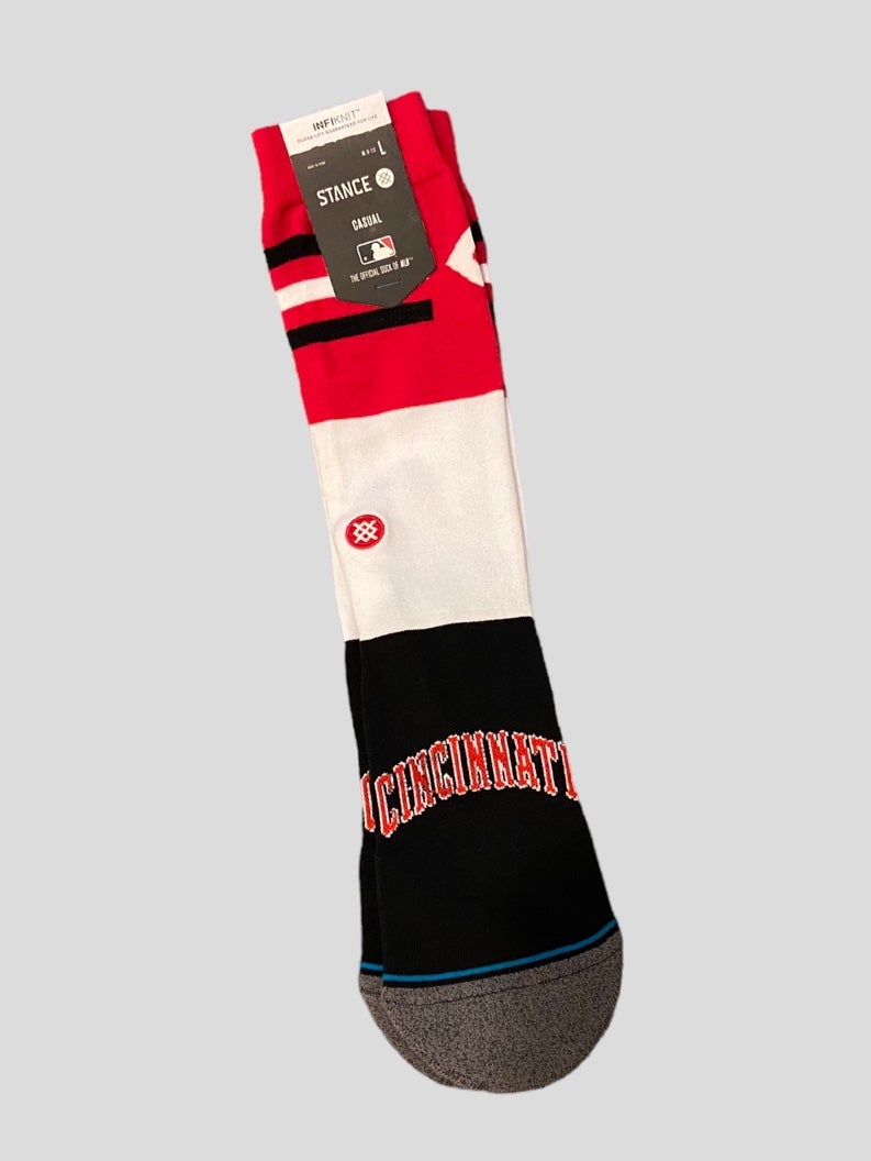 Youth Cincinnati Reds Stance Mascot Crew Socks