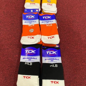 2 Pack TCK MLB Baseball socks Item#TCK2P