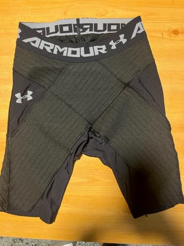 Black Used Small Men's Under Armour Core Shorts