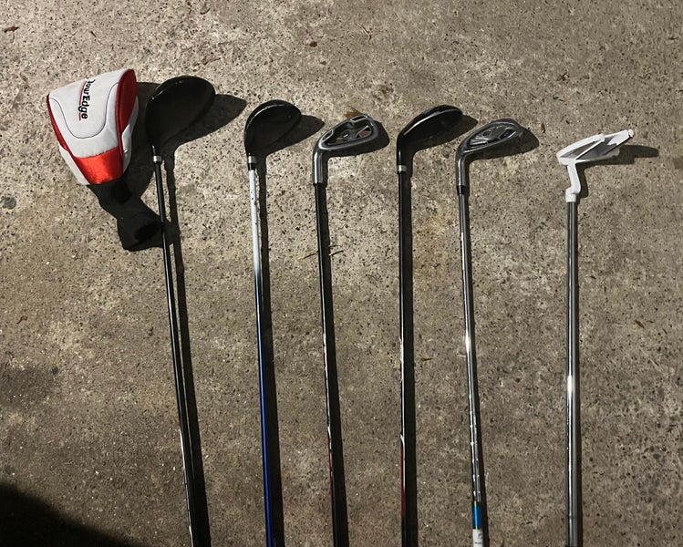 Used set of lefty Junior golf clubs