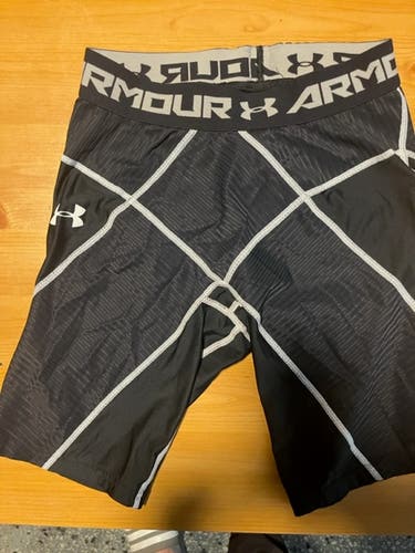 Black Used Medium Men's Under Armour Core Shorts