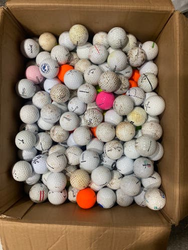 240 Used golf balls or however many you want