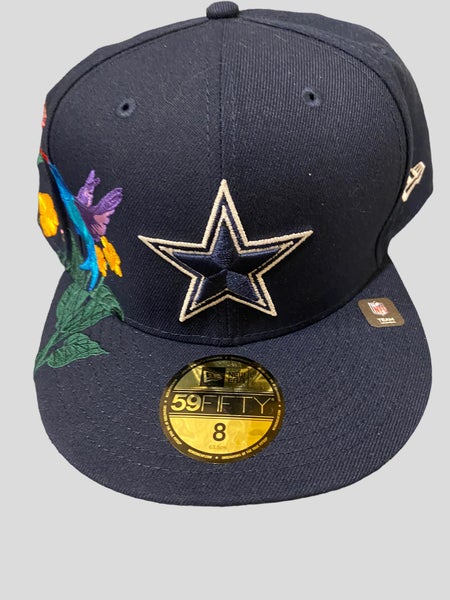 NFL Dallas Cowboys Blooming New Era 59Fifty Hat, Size 8 * NEW