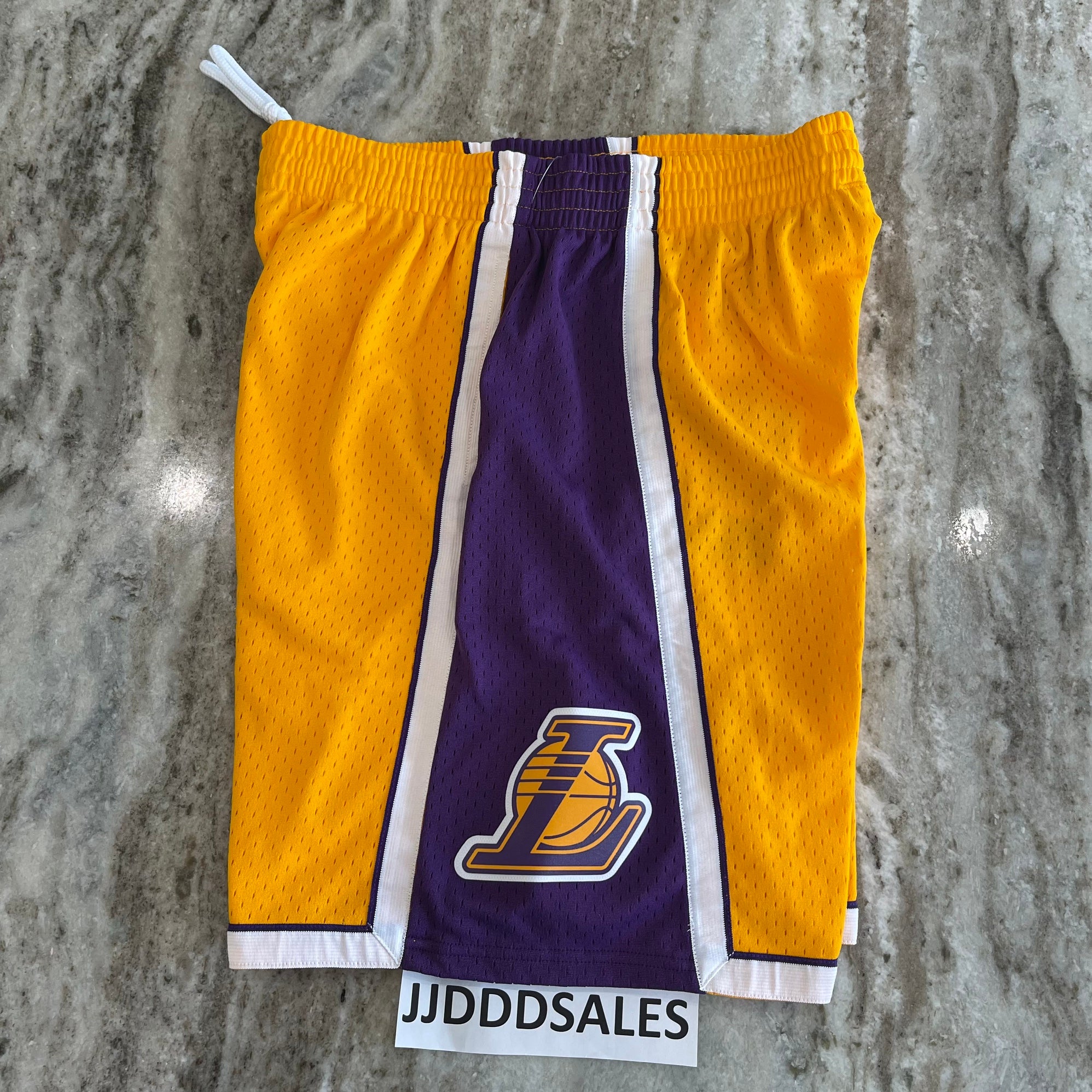 Trillest Nipsey Hustle Los Angeles Lakers Swingman Basketball Shorts Size L