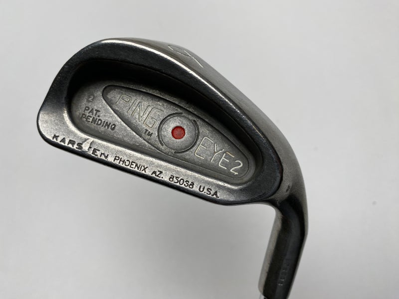 Ping Eye 2 Single 6 Iron Red Dot 1* Flat Karsten ZZ-Lite Regular Steel RH -1"