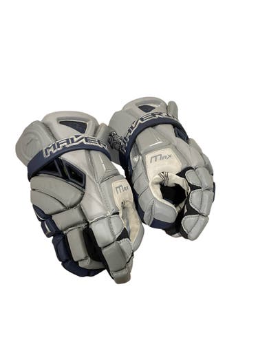 Georgetown Lacrosse Team Issued Player #44  Maverik Max Lacrosse Gloves 13"