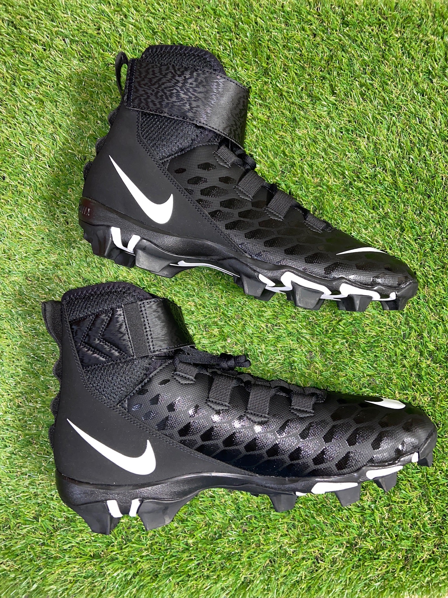 nike high top sharks cleats