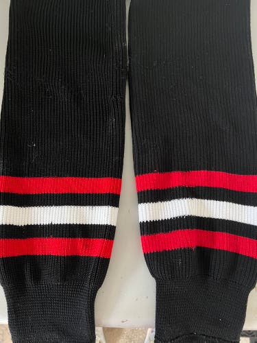 Black Used   Knit Socks