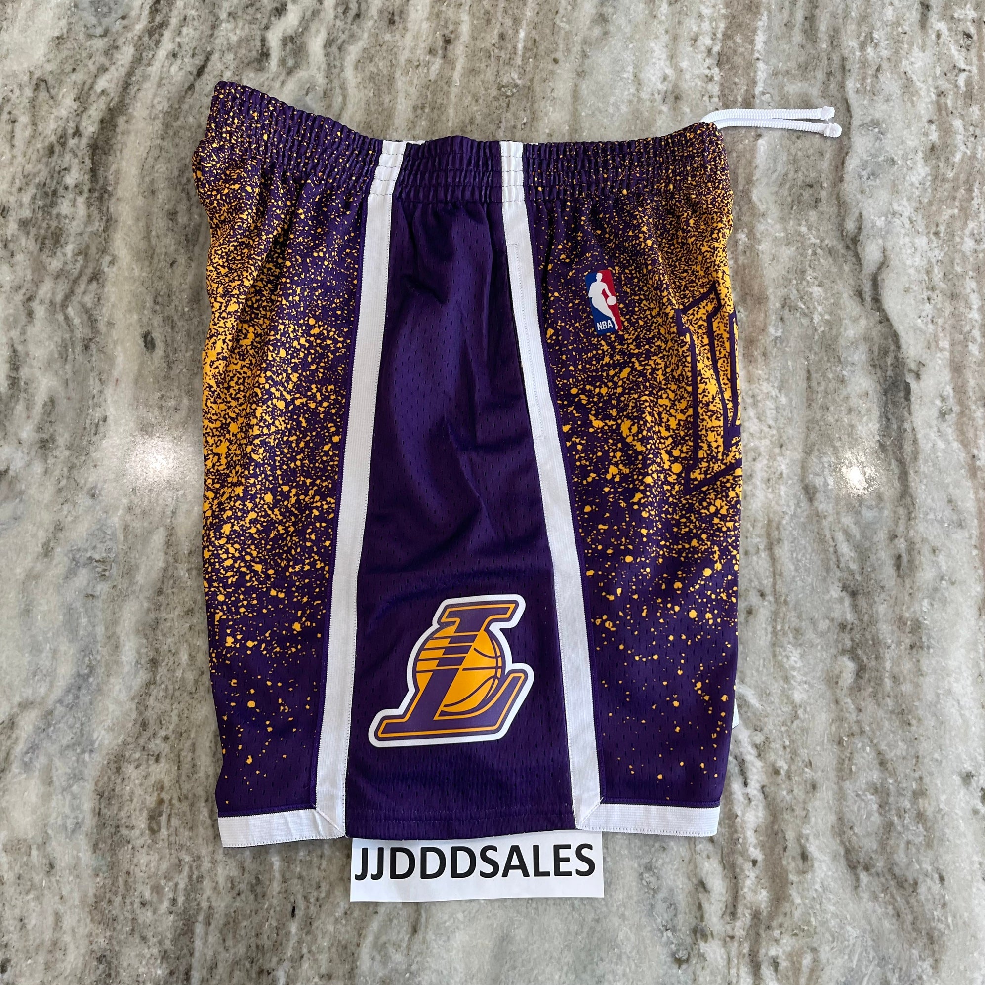 Mitchell & Ness Shorts Los Angeles Lakers NBA Wild Life Swingman Short  purple