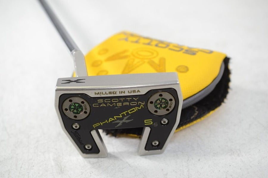 LEFT HANDED Titleist 2019 Scotty Cameron Phantom X5.5 33" Putter Steel #158549