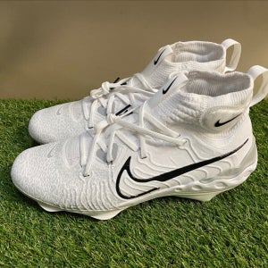 *SOLD* Men Nike Alpha Huarache NXT White Metal Baseball Cleats DJ6517-100 Size 10.5 NEW