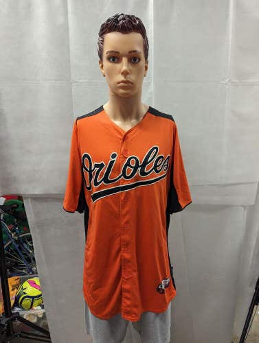 Game Used Baltimore Orioles Alex Mercedes DSL Jersey 46 Majestic  MLB
