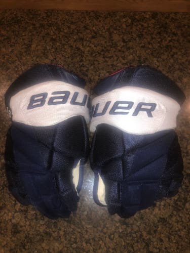 Penn state Hockey Gloves- Bauer 1x Pro 14inch