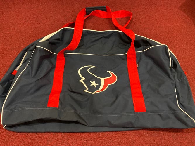 Houston Texans Player Equipment Bag Item#HTPB