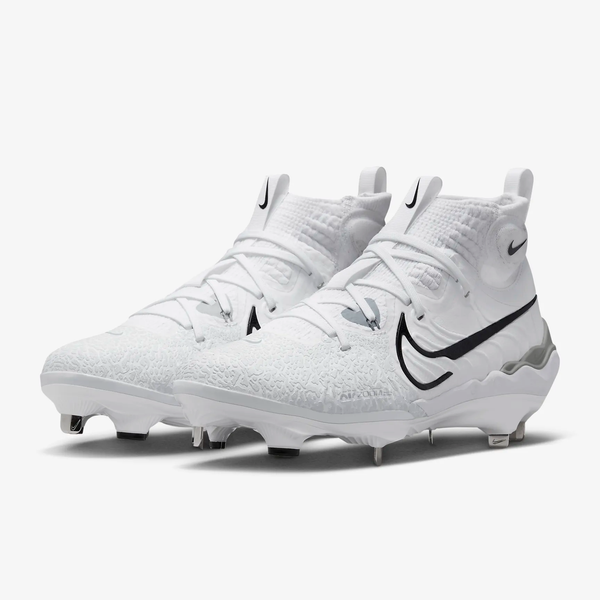 Nike Alpha Huarache NXT Men's Baseball Metal Cleats Size 9.5 DJ6517 White