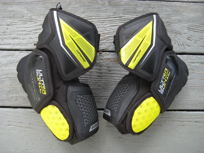 Bauer Supreme Ultra Sonic Elbow Pads Medium Great Condition