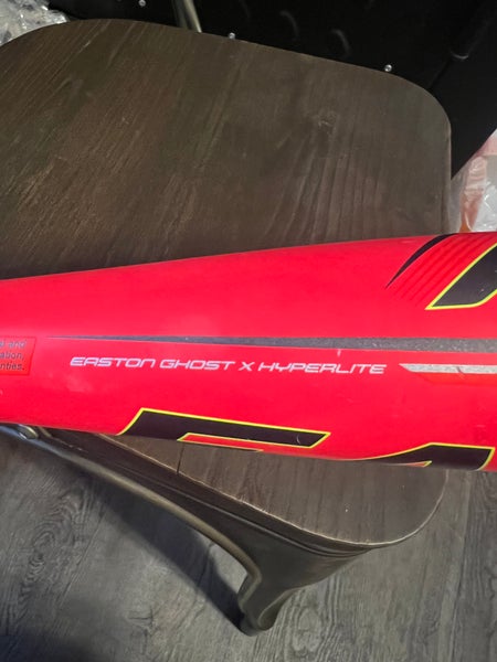 Orange Used Easton Ghost X Hyperlite -11(30in 19oz 2-5/8)