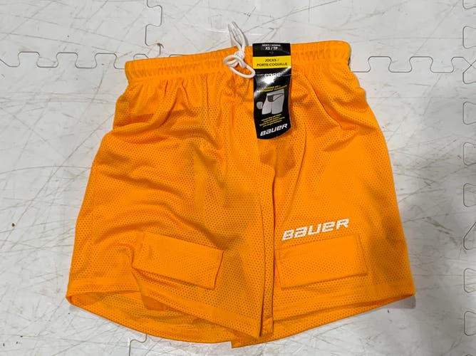 New: Bauer Men's (Extra Small) Core Mesh Jock Shorts (Yellow)