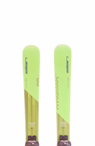 Used 2023 Elan Wingman 86 Skis With Tyrolia Attack 14 Bindings Size 166 (Option 230576)