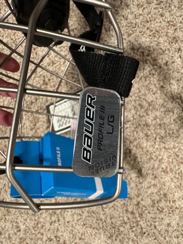 Large Bauer Full Cage Profile III Facemask