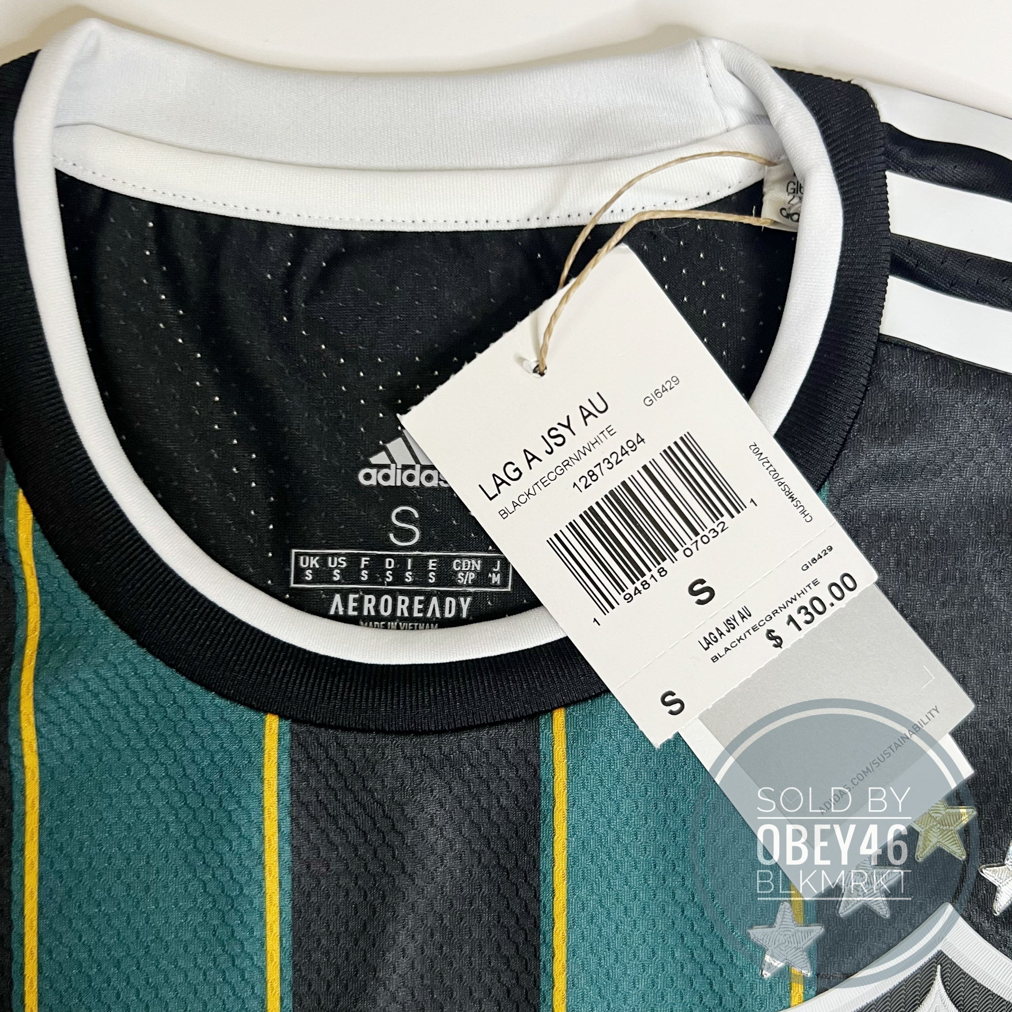 Adidas La Galaxy Away Authentic Jersey 2021/22 M