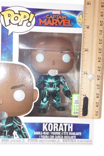 Korath Captain Marvel Comics Spring Convention 2019 - Funko Pop 3.5" Toy Figure