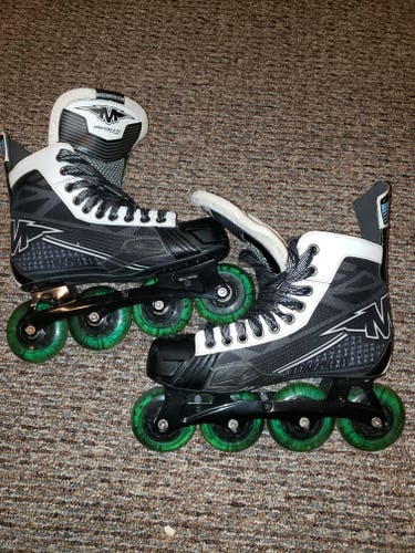 Used Mission Inhaler DS6 Inline Skates Wide Width Size 7