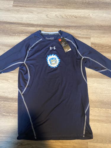 Blue New XL Adult Unisex Under Armour Shirt