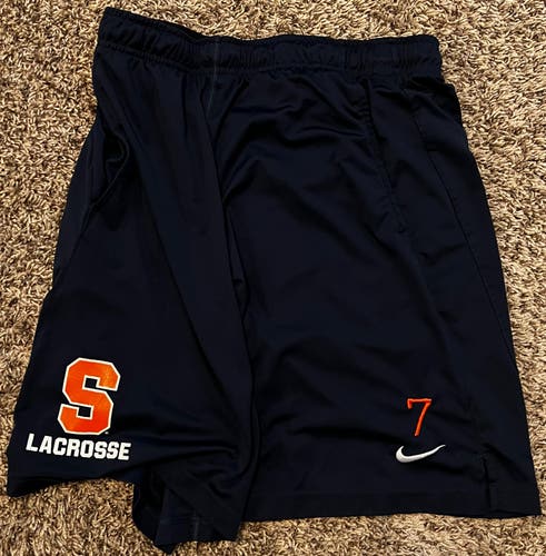 Syracuse Men’s Lacrosse Shorts Size Large #7