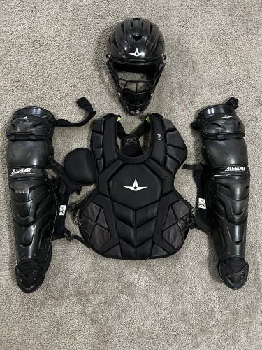 All Star System 7 Axis Catcher's Set
