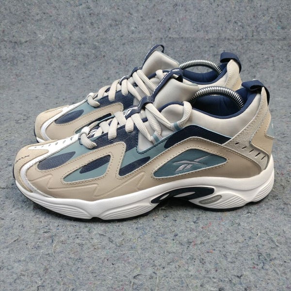 Reebok DMX 1200 Mens Running Shoes 9 Sneakers CN7588 Beige Blue | SidelineSwap