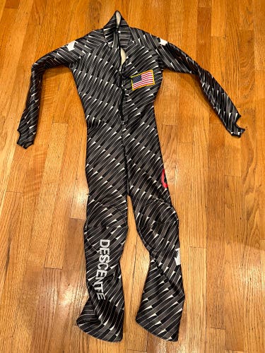 Unisex Descente Ski Race Suit - Youth Size 150
