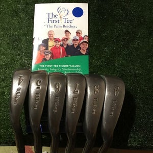 Wilson Ladies Ultra Irons Set 4-9 Irons Graphite Shafts