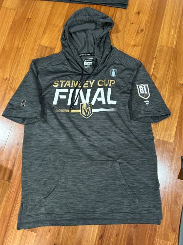 Jonathan Marchessault Player ISSUE Vegas Golden Knights Fanatics Authentic Pro SS Hoodie L Finals