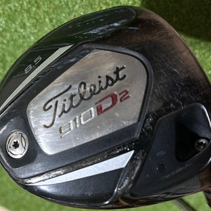Titleist 910D2 8.5° Driver 60g R-Flex Fujikura Motore F3