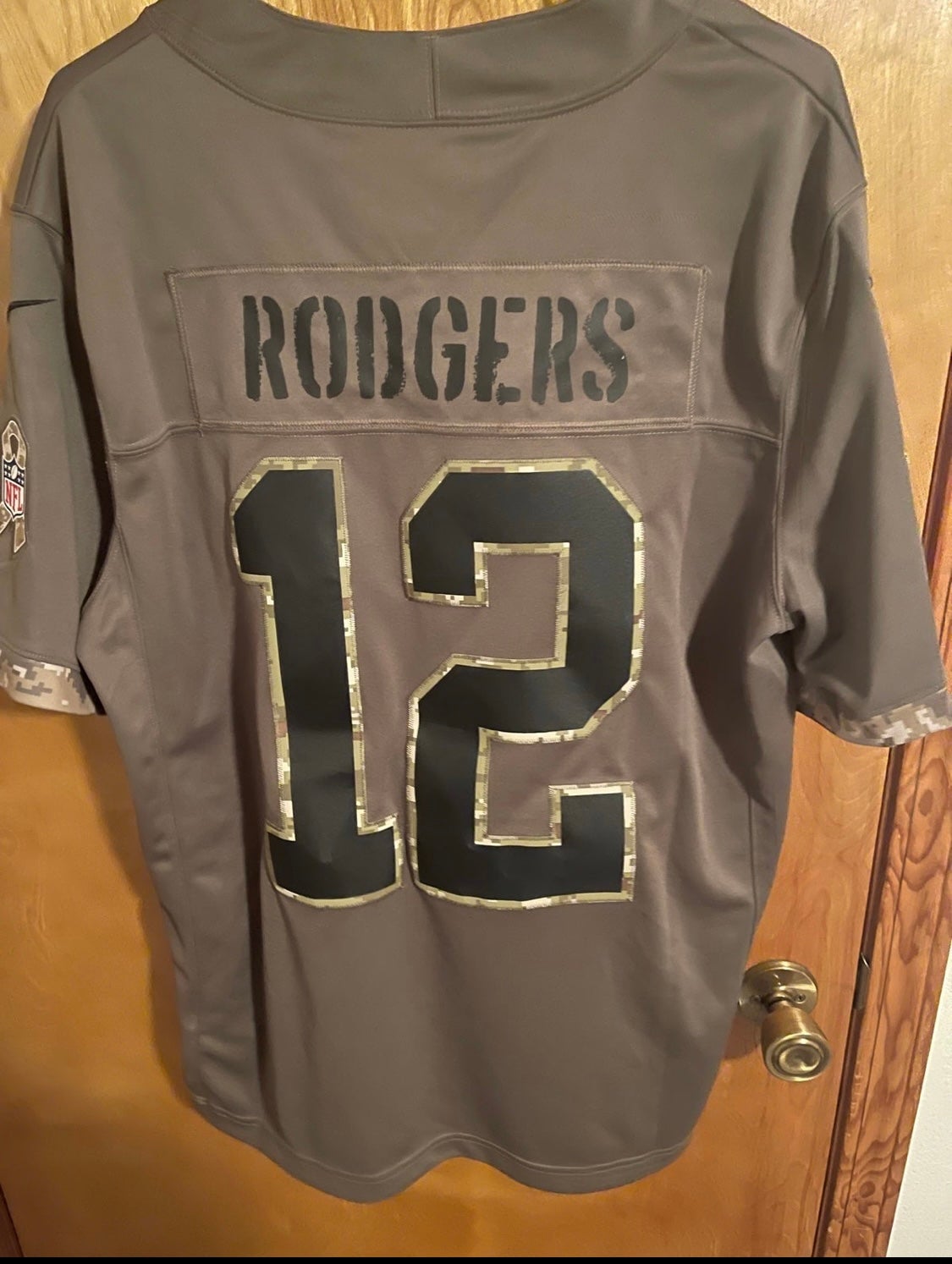 NFL Nike Aaron Rodgers Salute to Service Jersey 2020 Stitched Size Medium  for sale online