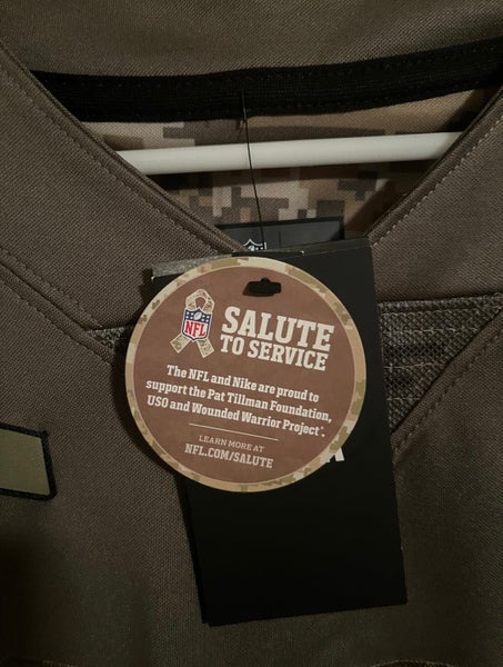 aaron rodgers salute to service jersey