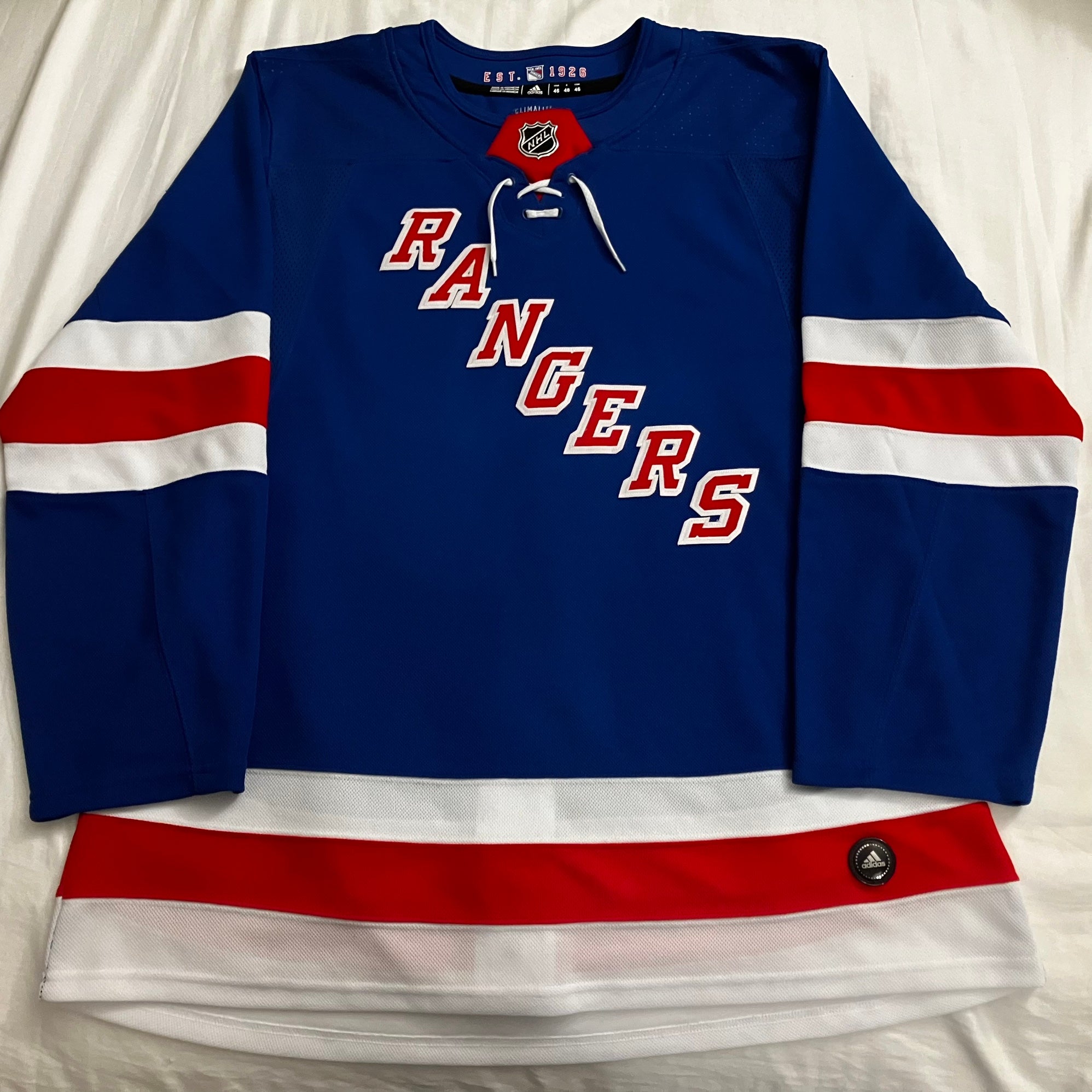 FS Rangers Reverse Retro 2.0 Artemi Panarin Size 46 $190 Shipped :  r/hockeyjerseys