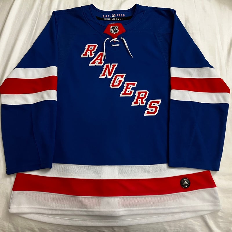 NWT Youth Medium 10/12 New York Rangers Jersey Stitched NHL New