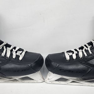 TRUE CUSTOM PRO STOCK GOALIE SKATES SIZE 8 USED AHL(10458)