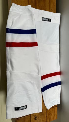 NHL Game Used Montreal Canadiens socks