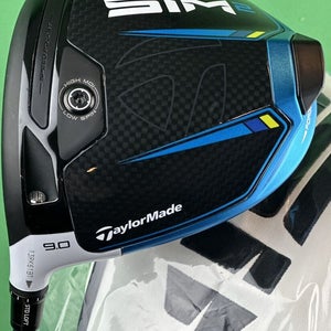 TaylorMade SIM2 Driver 9* LEFT Hand Ventus Blue Regular Flex w/ Cover New #85106