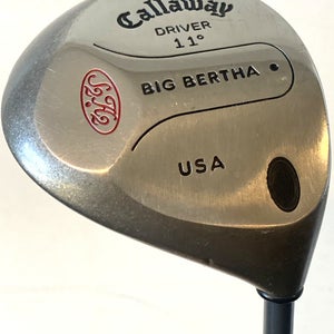 Callaway S2H2 Big Bertha 11° Driver Graphite RCH 90 Regular R-Flex #2256
