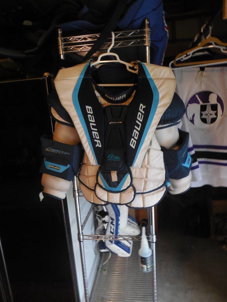 Used Large Bauer Reactor 9000 Goalie Chest Protector