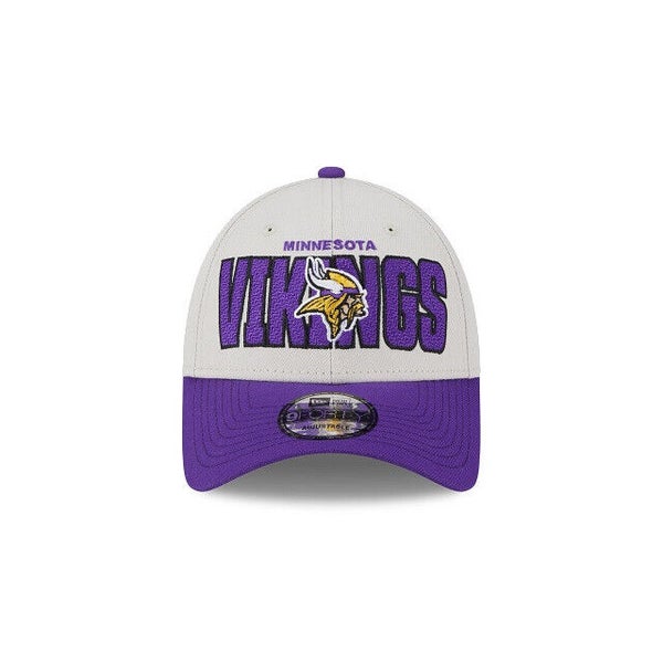 New Era Men's Purple Minnesota Vikings 2023 NFL Draft 9FIFTY Snapback  Adjustable Hat