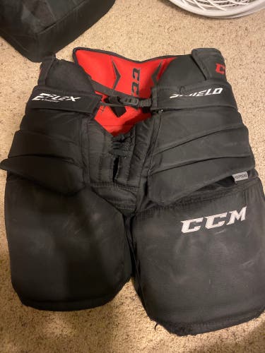 Used Medium CCM Extreme Flex Shield Pro Hockey Goalie Pants