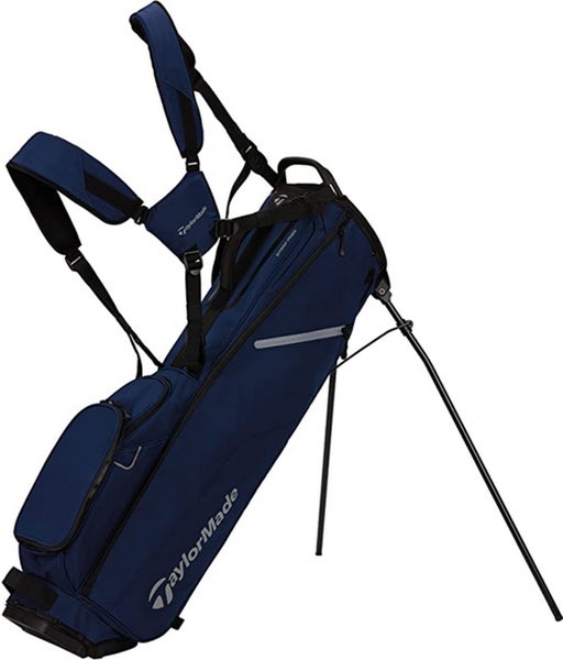 NEW 2023 TaylorMade Flextech Lite Navy 4 Way Golf Stand Bag