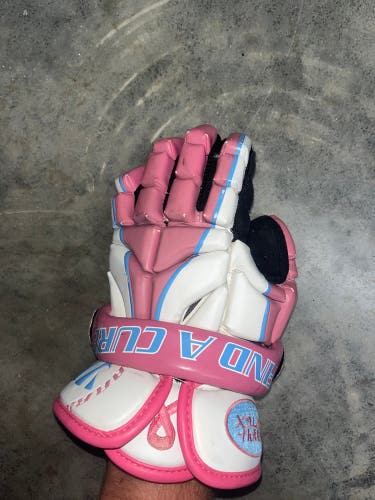 Used Player's Warrior 12" Burn Lacrosse Gloves